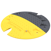 Speed bump | type Nox | end piece | black | Height: 30mm